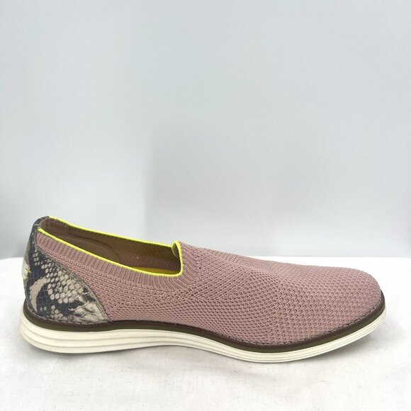 Cole Haan Grand OS Cloudfeel Meridian Loafers Pink Snake Womens 10 - Picture 3 of 9